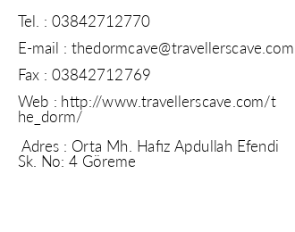 The Dorm Cave By Travellers iletiim bilgileri